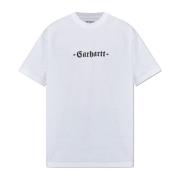 Carhartt Wip T-shirt med logotyp White, Herr