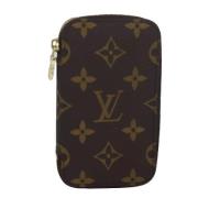 Louis Vuitton Vintage Pre-owned Canvas nyckelhllare Brown, Dam