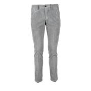 Briglia Casual Bomull Elastan Byxor Gray, Herr