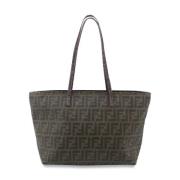 Fendi Vintage Pre-owned Canvas totevskor Brown, Dam