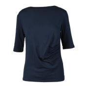 Snobby Sheep Bomull Elastan T-shirt Blue, Dam