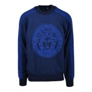 Versace Maglia Blue, Herr