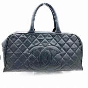 Chanel Vintage Pre-owned Laeder chanel-vskor Black, Dam