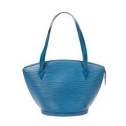 Louis Vuitton Vintage Pre-owned Laeder louis-vuitton-vskor Blue, Dam