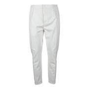 Dondup Bomull Elastan Byxor White, Herr