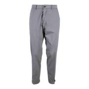 Briglia Casual Stretch Bomullsblandningsbyxor Gray, Herr