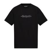 Carhartt Wip T-shirt med logotyp Black, Herr