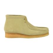 Clarks Originala Läderskor Gummisula Beige, Herr