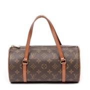 Louis Vuitton Vintage Pre-owned Canvas louis-vuitton-vskor Brown, Dam