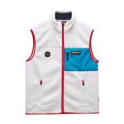 Napapijri Yupik Fleece Vest White, Herr