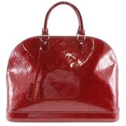 Louis Vuitton Vintage Pre-owned Tyg louis-vuitton-vskor Red, Dam