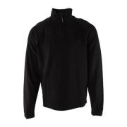 C.P. Company Svart fleece-tröja med unik design Black, Herr