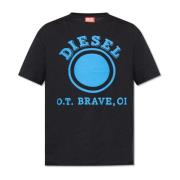 Diesel T-Diegor-K64 T-shirt Black, Herr