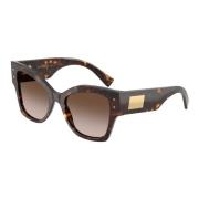 Dolce & Gabbana Stiliga solglasögon Dg4478 i brun Brown, Dam