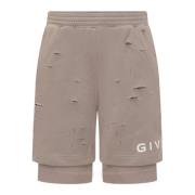 Givenchy Long Shorts Beige, Herr