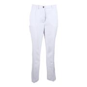 Guess Stiliga Stretchiga Polyester Spandex Byxor White, Dam