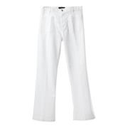 Seafarer Elegant Bomull 5-Ficka Byxor White, Herr