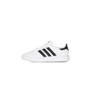 Adidas Court J Låg Sko i Cloud White/Svart White, Dam