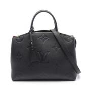 Louis Vuitton Vintage Pre-owned Laeder handvskor Black, Dam