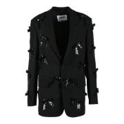 Msgm Polyesterjacka Black, Dam