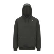 K-Way Grön Hoodie Bernie Sweater Green, Herr