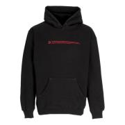 Octopus Outline Logo Hoodie Svart Black, Herr