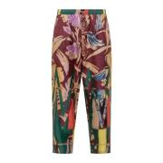 Pierre-Louis Mascia Straight Trousers Multicolor, Herr