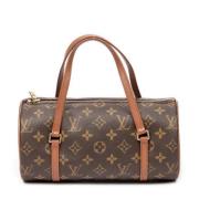 Louis Vuitton Vintage Pre-owned Canvas handvskor Brown, Dam