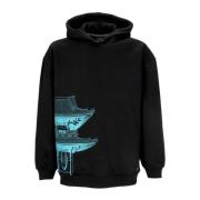 Dolly Noire Tokyo Over Hoodie Svart Herr Black, Herr