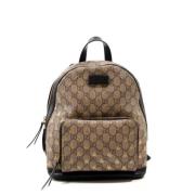 Gucci Vintage Pre-owned Canvas gucci-vskor Beige, Dam