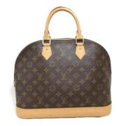 Louis Vuitton Vintage Pre-owned Canvas handvskor Brown, Dam