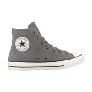 Converse Hög Top Sneakers i Svart Gray, Dam