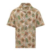 Drole de Monsieur Kortärmad skjorta - LA Chemise JEU DE C Multicolor, ...