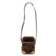 Louis Vuitton Vintage Pre-owned Canvas louis-vuitton-vskor Brown, Dam