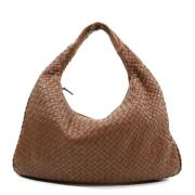 Bottega Veneta Vintage Pre-owned Laeder handvskor Brown, Dam