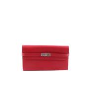 Hermès Vintage Pre-owned Laeder plnbcker Red, Dam