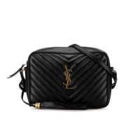 Saint Laurent Vintage Pre-owned Laeder axelremsvskor Black, Dam