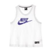 Nike Glamor Dunk Tank Top Vit/Blå White, Herr