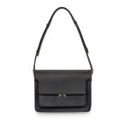 Marni Medium Trunkväska Skulderstil Black, Dam