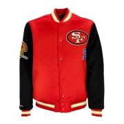 Mitchell & Ness NFL Team Legacy Varsity Jacka Röd/Svart Multicolor, He...