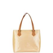 Louis Vuitton Vintage Pre-owned Laeder louis-vuitton-vskor Beige, Dam