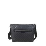 Louis Vuitton Vintage Pre-owned Laeder axelremsvskor Gray, Dam