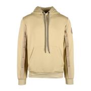 Bikkembergs Beige Sweatshirt för Män Beige, Herr