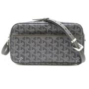 Goyard Vintage Pre-owned Laeder axelremsvskor Gray, Dam