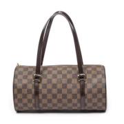 Louis Vuitton Vintage Pre-owned Canvas handvskor Brown, Dam