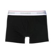 Dsquared2 Boxershorts med kontrastlinning Black, Herr