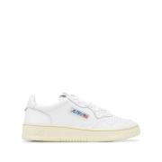 Autry Vita Lädersneakers Hög Sula White, Dam