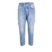 (+) People Slim-fit Jeans Blue, Herr