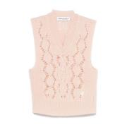 Our Legacy Rosa Fisherman Cable Tank Top Pink, Dam