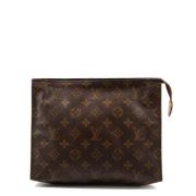 Louis Vuitton Vintage Pre-owned Canvas louis-vuitton-vskor Brown, Dam